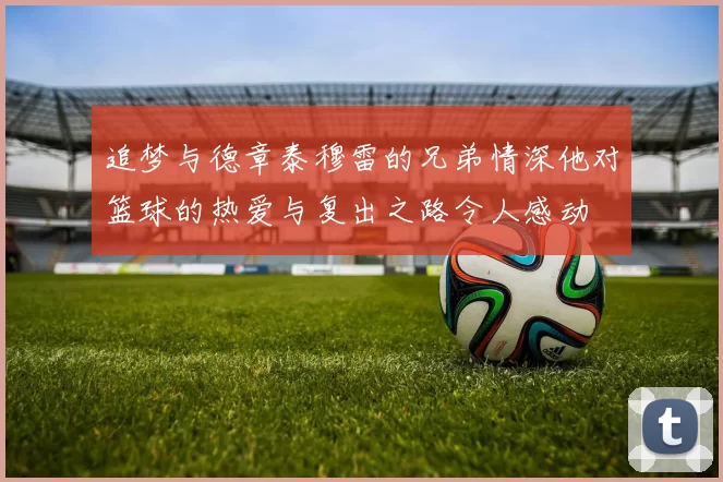 追梦与德章泰穆雷的兄弟情深他对篮球的热爱与复出之路令人感动