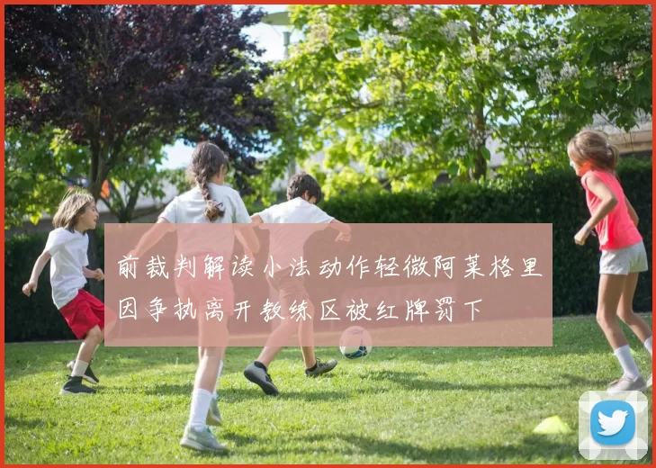 前裁判解读小法动作轻微阿莱格里因争执离开教练区被红牌罚下